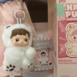 HACIPUPU Gummy Bear Series-Vinyl Plush Pendant Confirmed Blind Box Latte Flavor